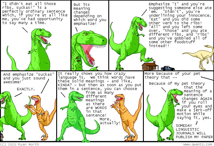 Dinosaur Comics number 3620